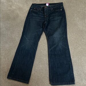 Vintage Drew The Limited Blue Boot Cut Denim Jeans Women’s Size 12 Short